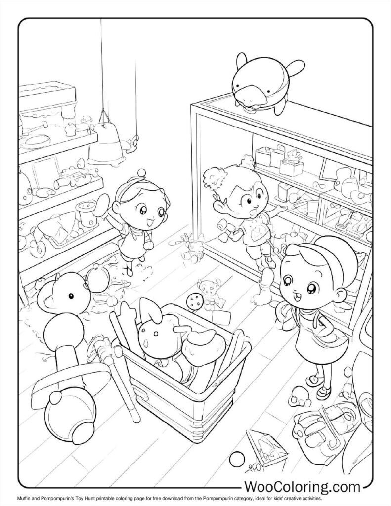 100  Pompompurin coloring pages  Free PDF To Print  - 46