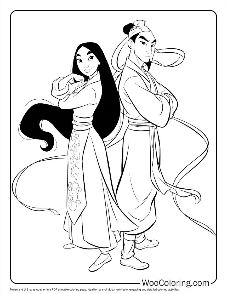 Mulan and Li Shang Together