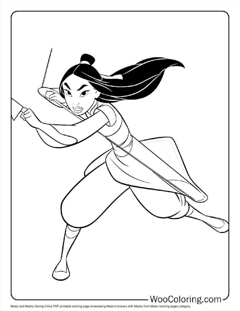 Mulan and Mushu Saving China