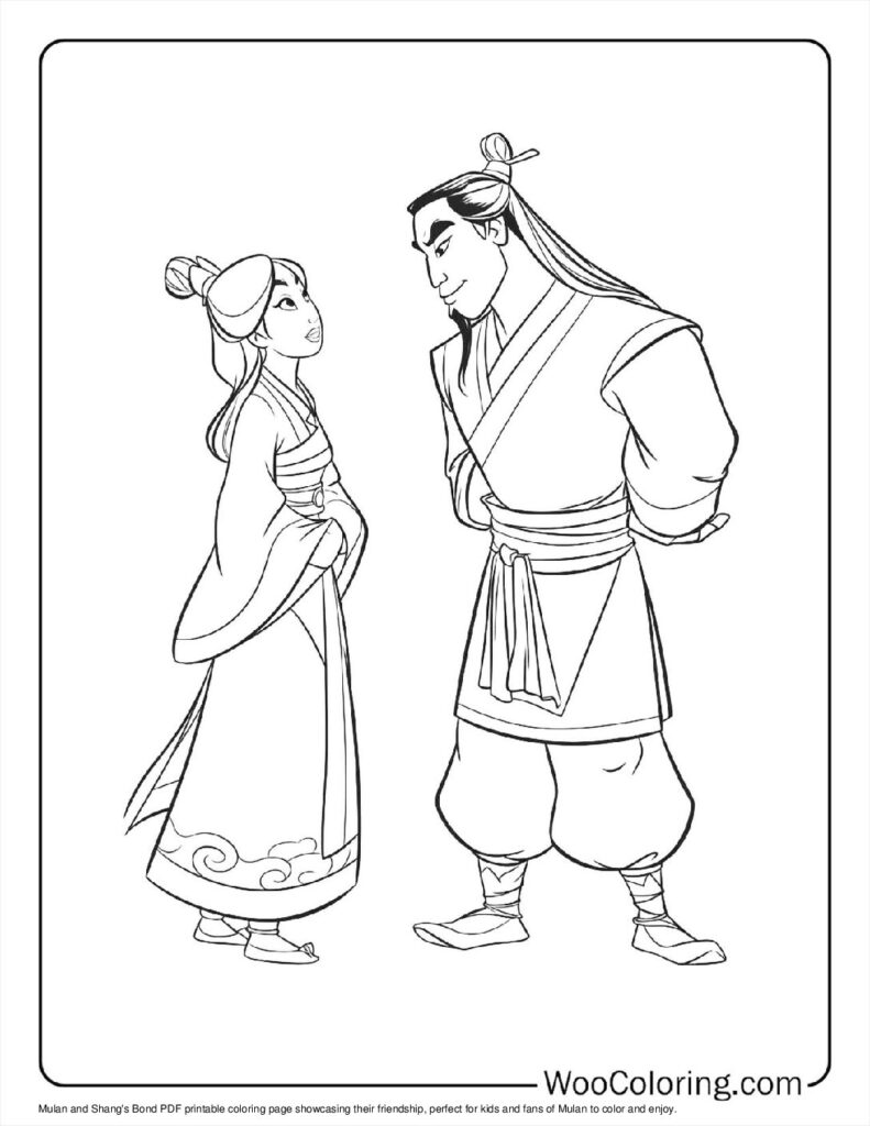 Mulan and Shang's Bond