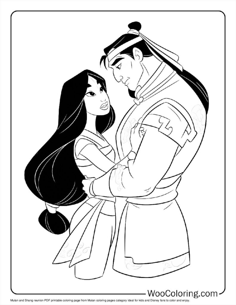 Mulan and Shang's Reunion