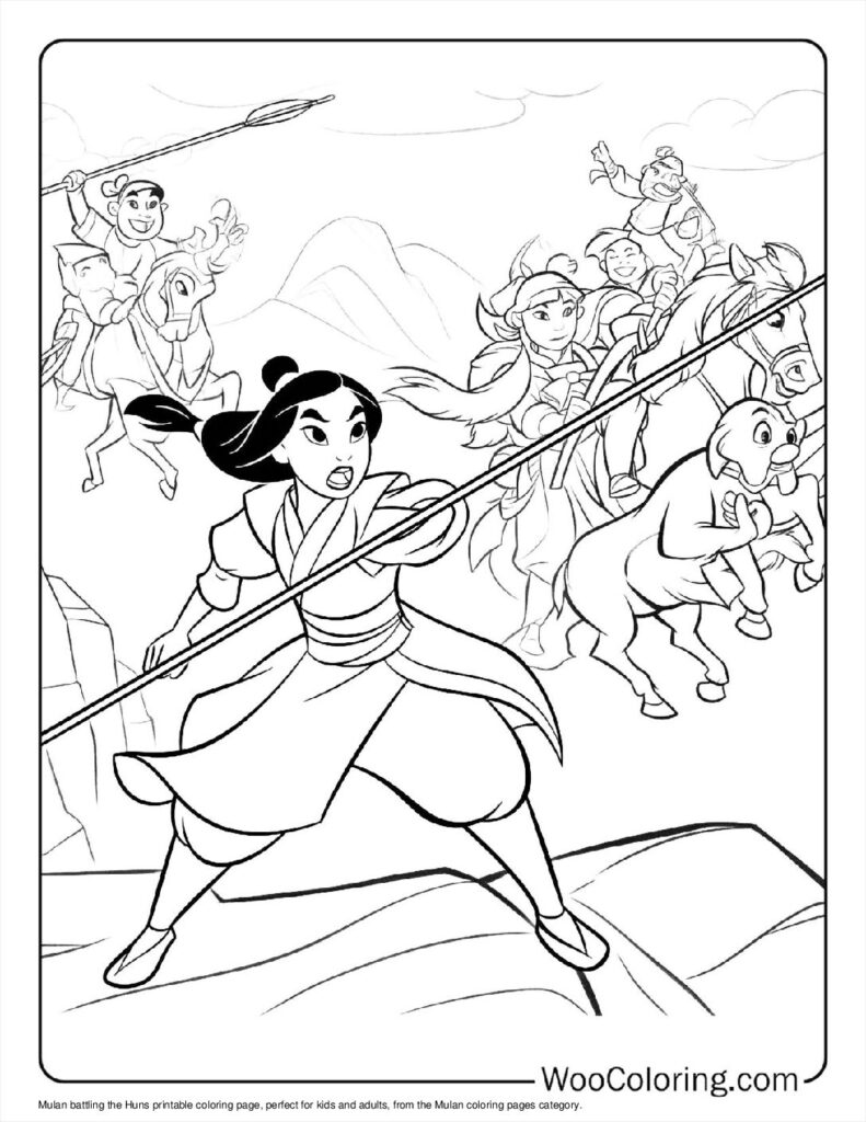 Mulan vs the Huns