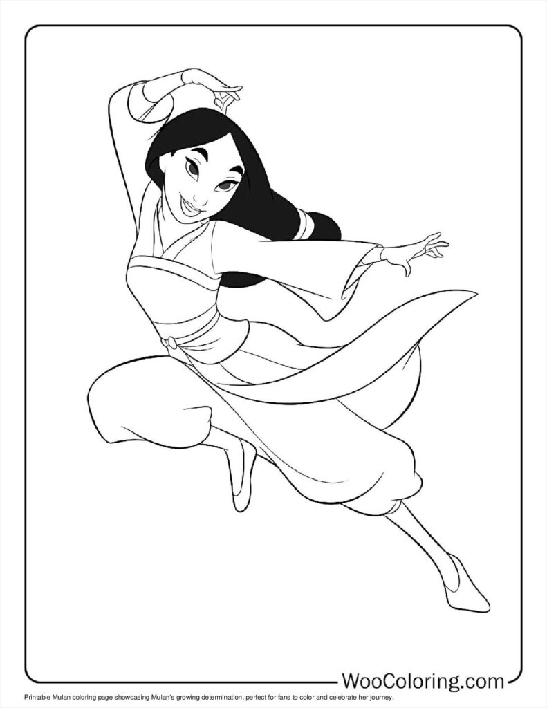 Mulan's Growing Determination To Color