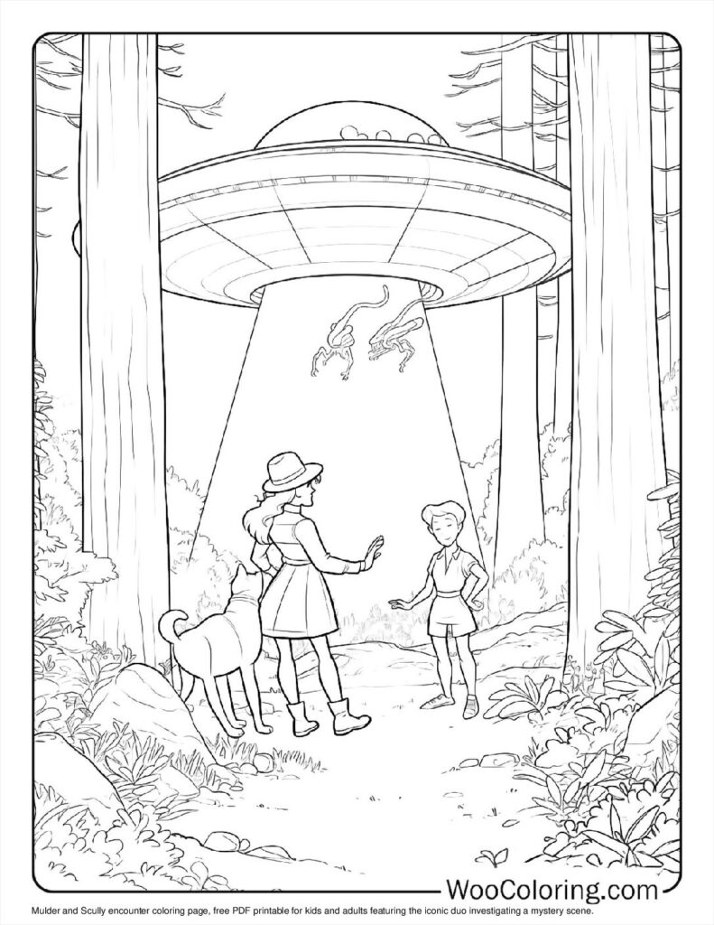 100  Alien coloring pages  Free PDF To Print  - 8