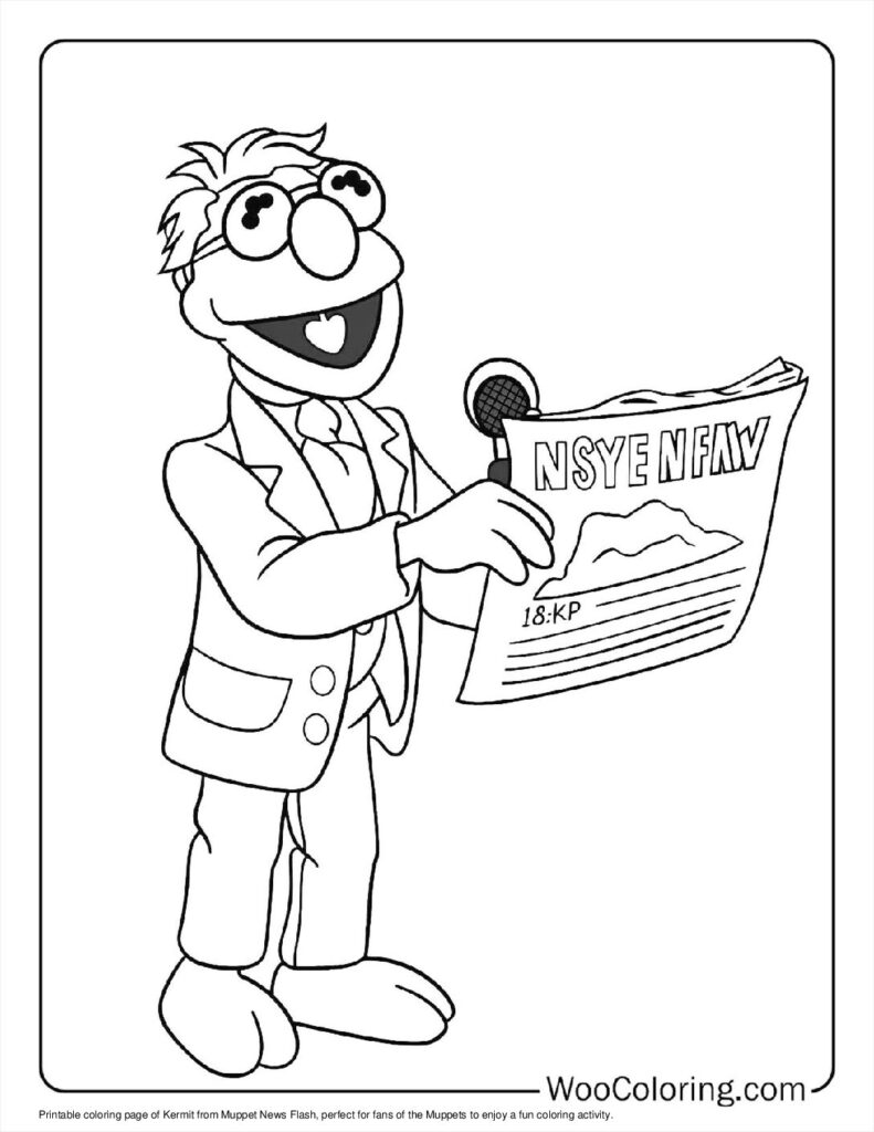 100  Muppets coloring pages  Free PDF To Print  - 78