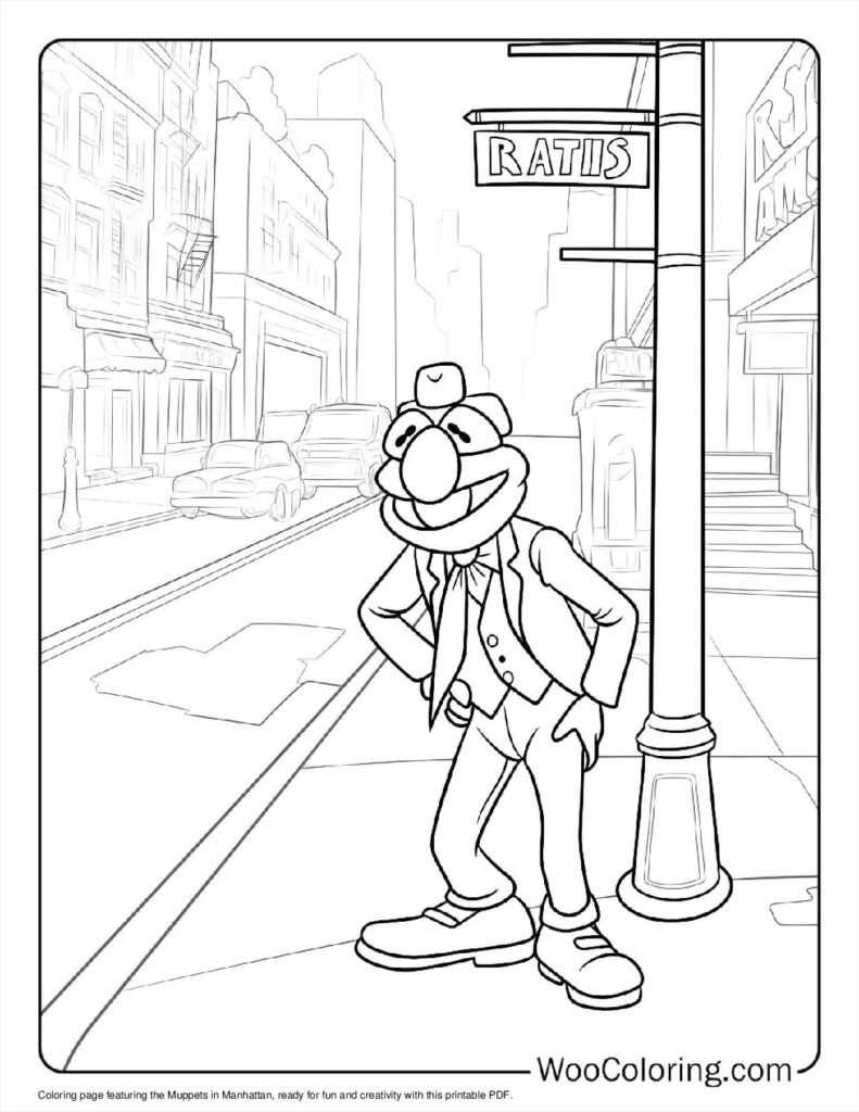 100  Muppets coloring pages  Free PDF To Print  - 87