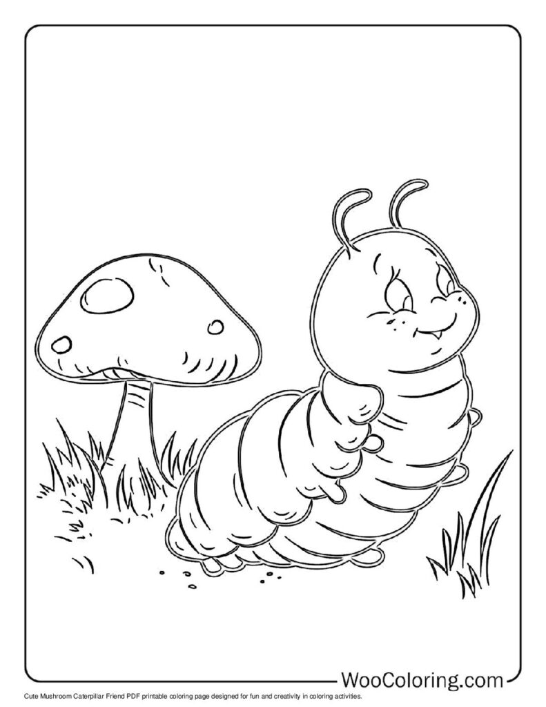 100 Caterpillar coloring pages Free PDF To Print - 19