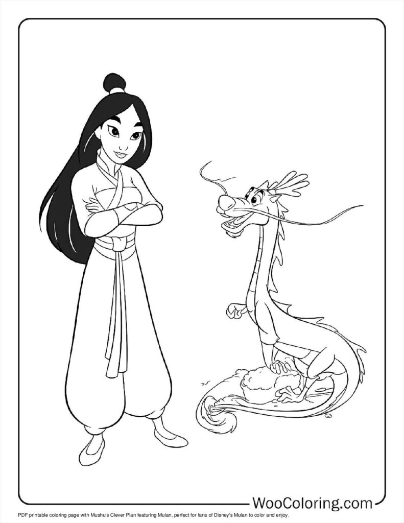 Mushu's Clever Plan with Mulan