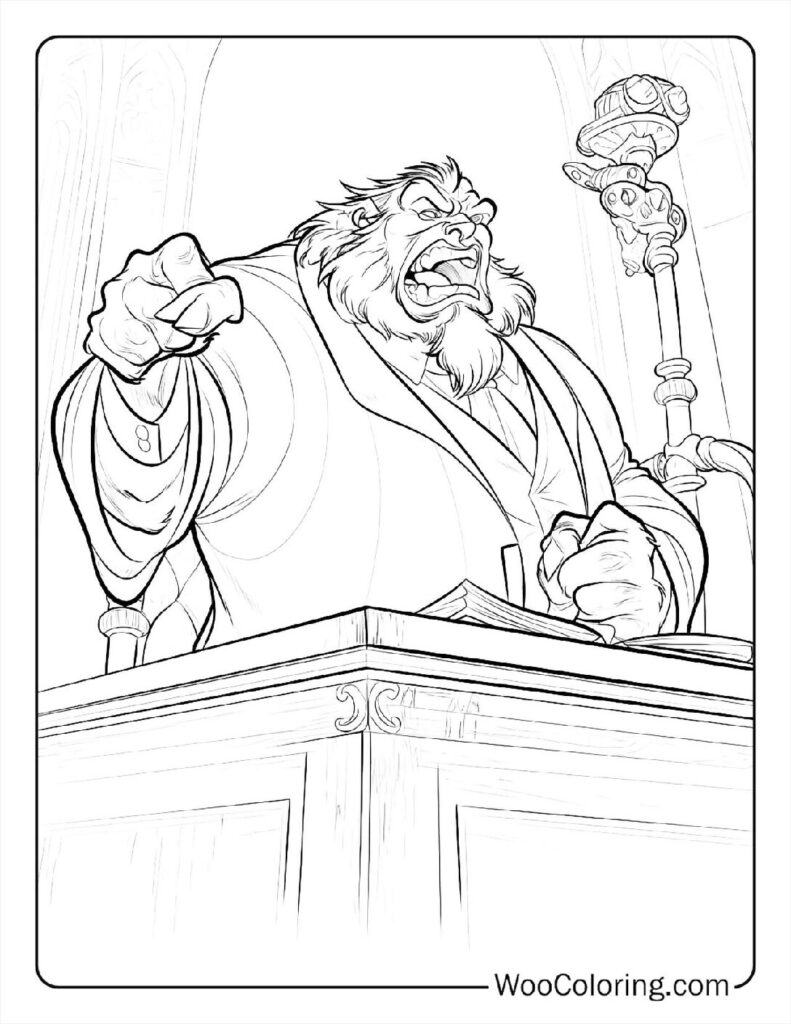 Mutant Rights by Beast Coloring In For Kids