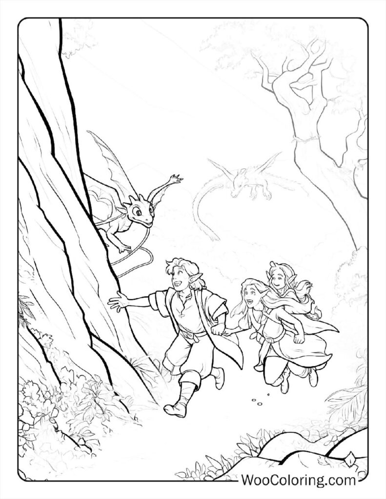 100 Dungeons Dragons coloring pages Free PDF To Print - 42