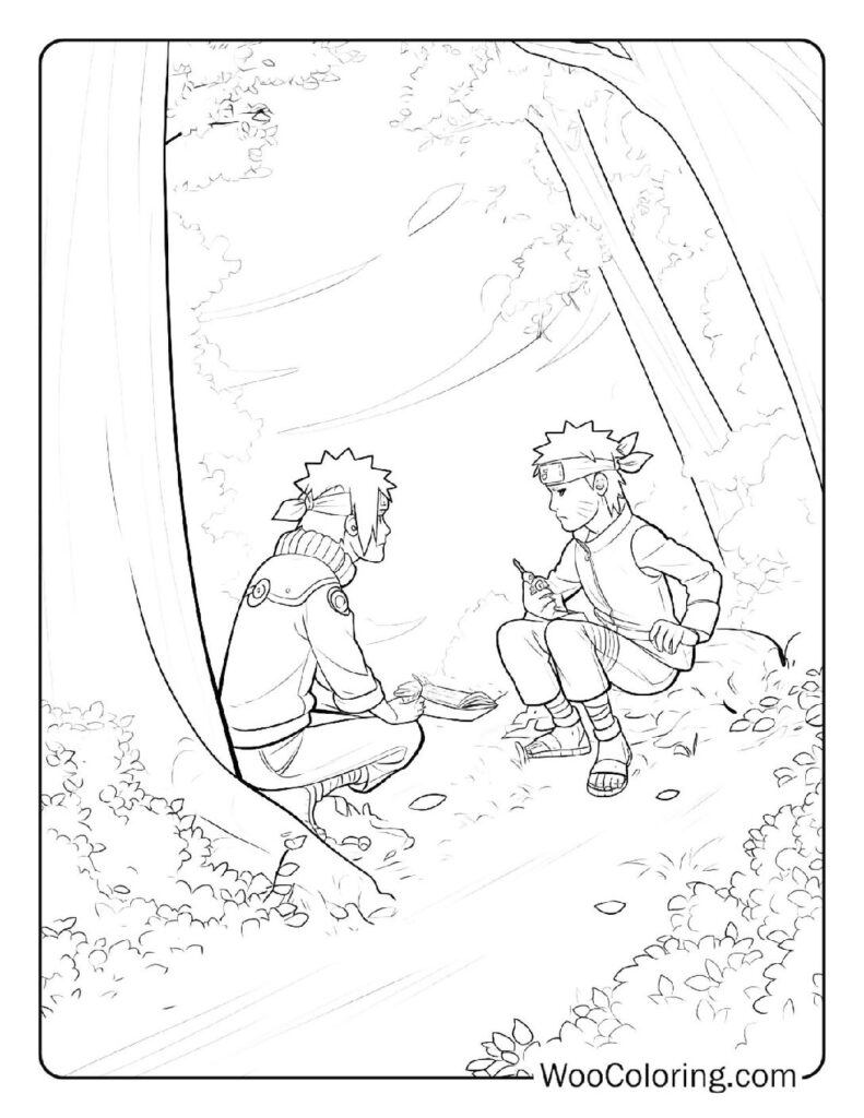 100  Naruto coloring pages  Free PDF To Print  - 35