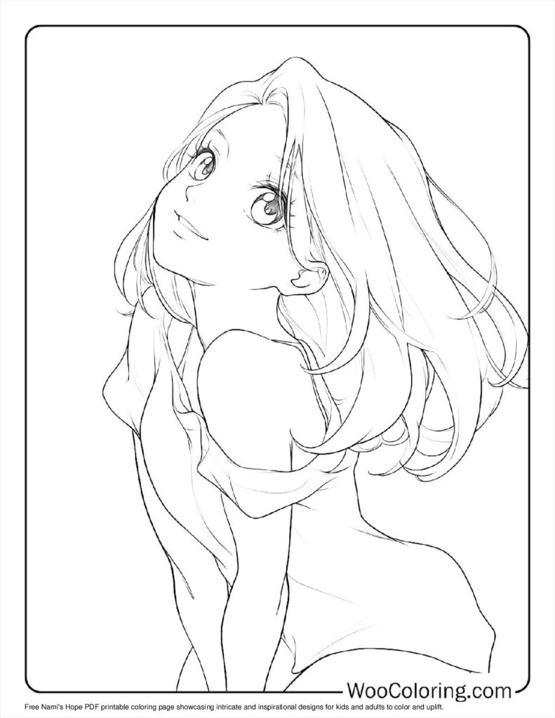 100  Manga coloring pages  Free PDF To Print  - 26