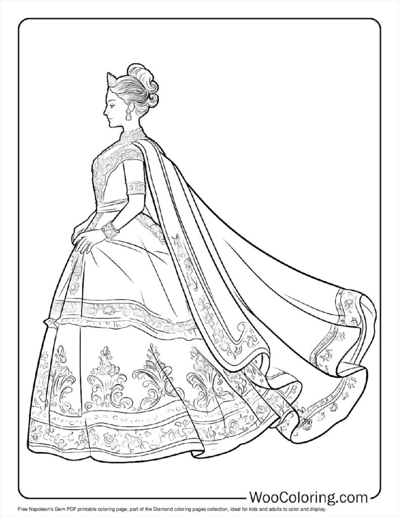 Napoleon's Gem To Color