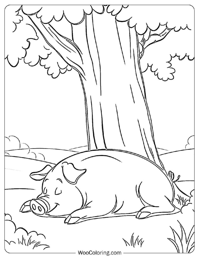 100  Pig coloring pages  Free PDF To Print  - 23