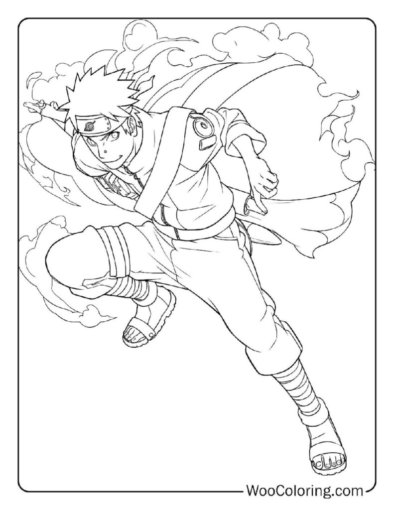 100  Naruto coloring pages  Free PDF To Print  - 43