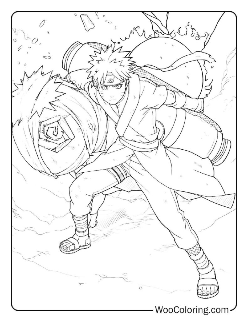 100  Naruto coloring pages  Free PDF To Print  - 25