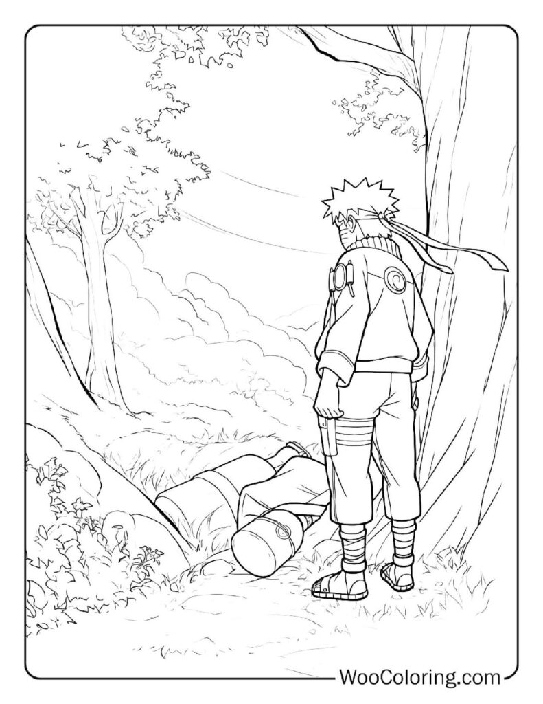 100  Naruto coloring pages  Free PDF To Print  - 35