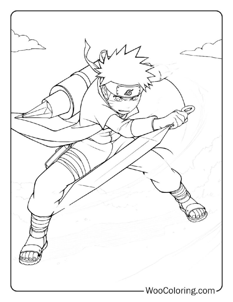 100  Naruto coloring pages  Free PDF To Print  - 51