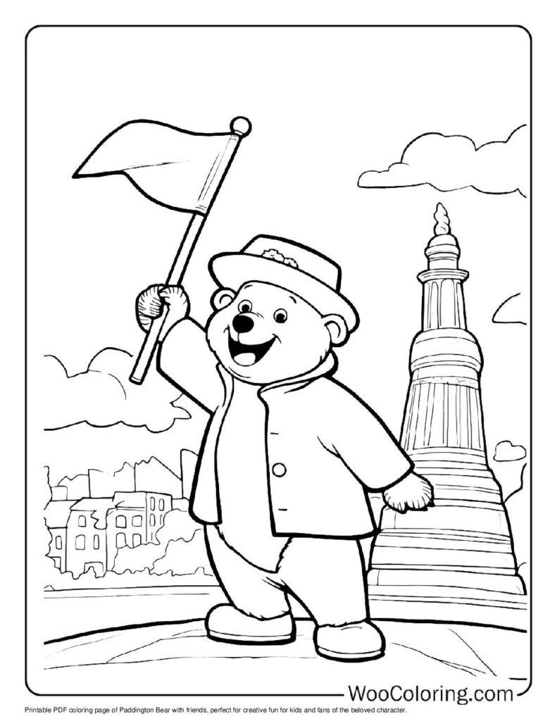 100  Paddington coloring pages  Free PDF To Print  - 70