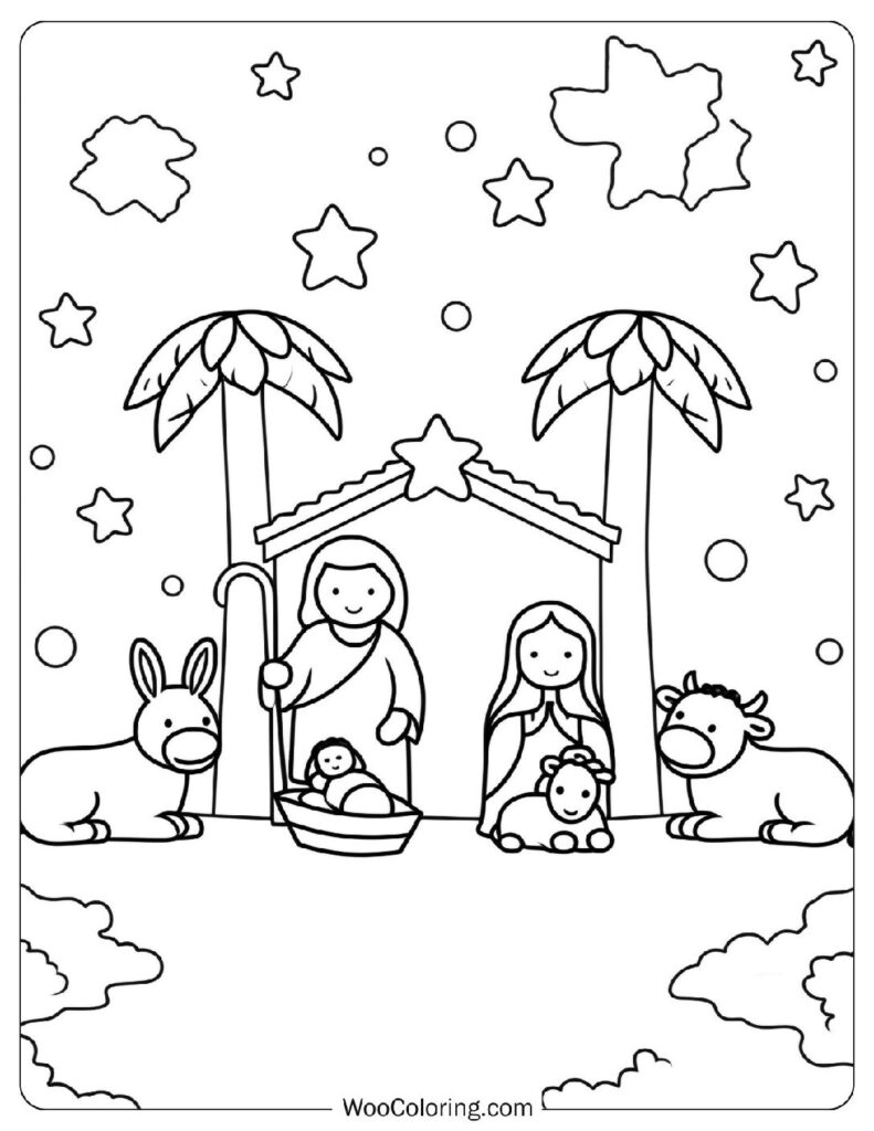 1 500 Christmas Coloring Pages  Free PDF To Print  - 69
