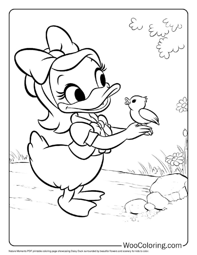 100  Daisy Duck coloring pages  Free PDF To Print  - 31