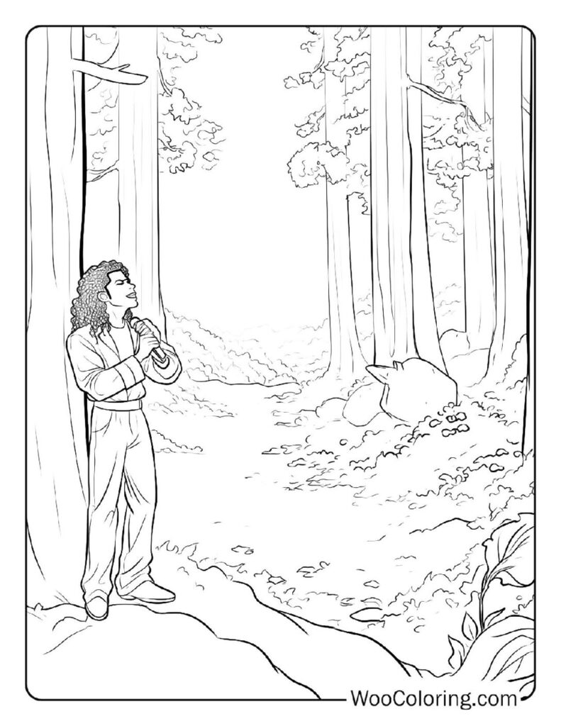 100  Michael Jackson coloring pages  Free PDF To Print  - 84