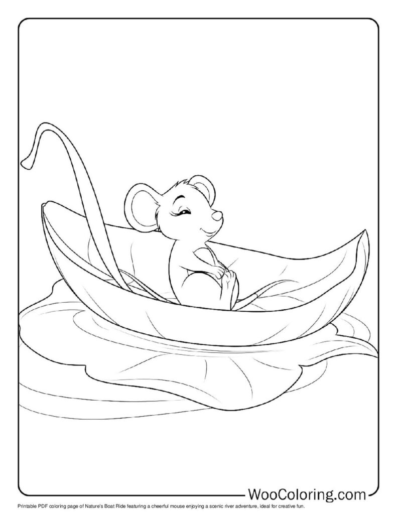 100  Mouse coloring pages  Free PDF To Print  - 93