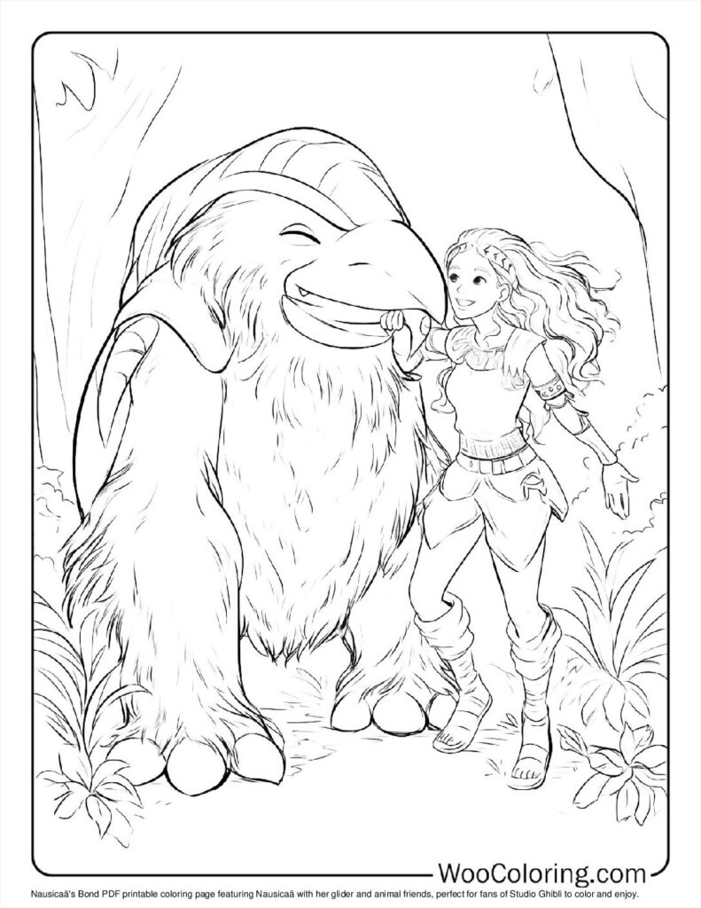 100  Studio Ghibli coloring pages  Free PDF To Print  - 15