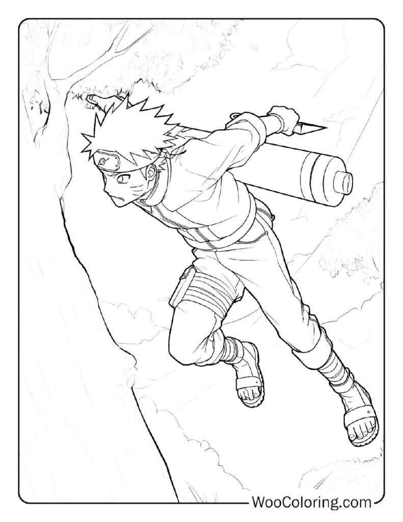 100  Naruto coloring pages  Free PDF To Print  - 38