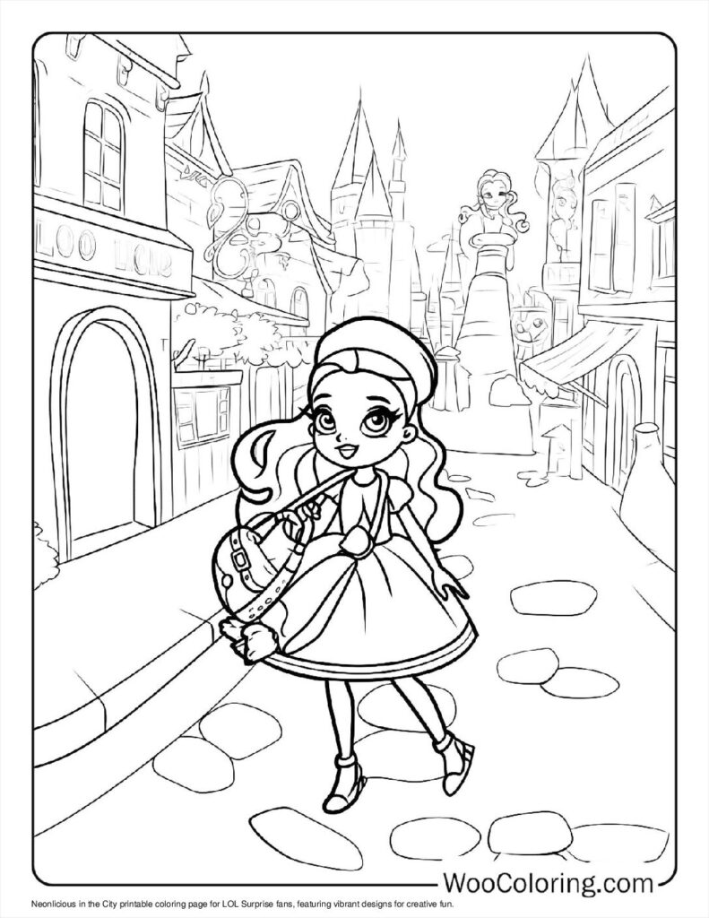 100  LOL Surprise coloring pages  Free PDF To Print  - 97