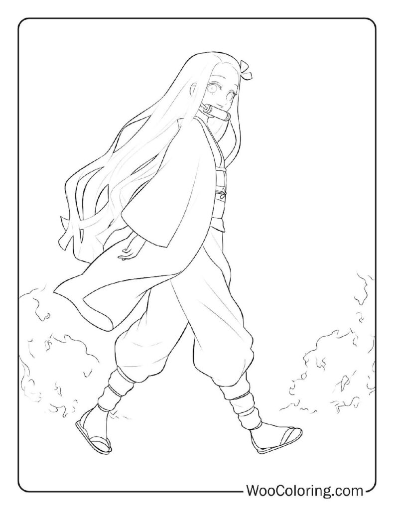 100  Demon Slayer coloring pages  Free PDF To Print  - 37