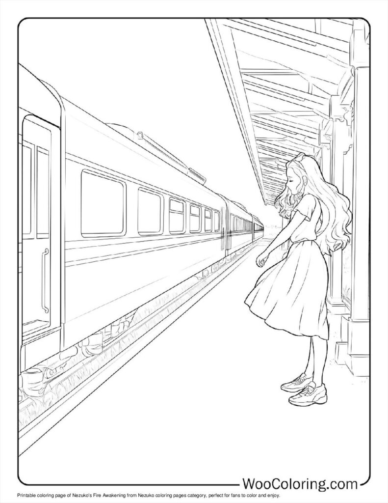 100  Nezuko coloring pages  Free PDF To Print  - 18