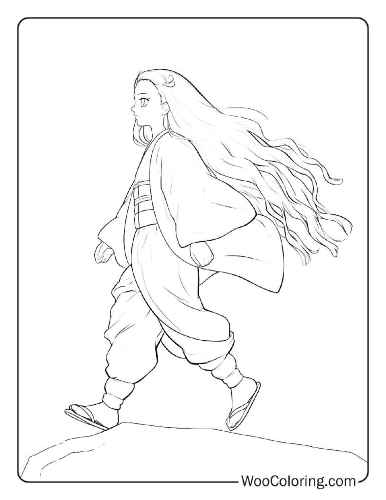 100  Demon Slayer coloring pages  Free PDF To Print  - 7