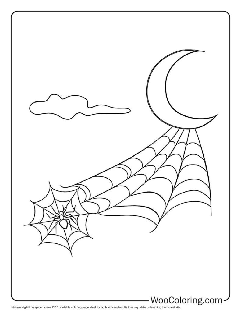 100  Spider coloring pages  Free PDF To Print  - 39