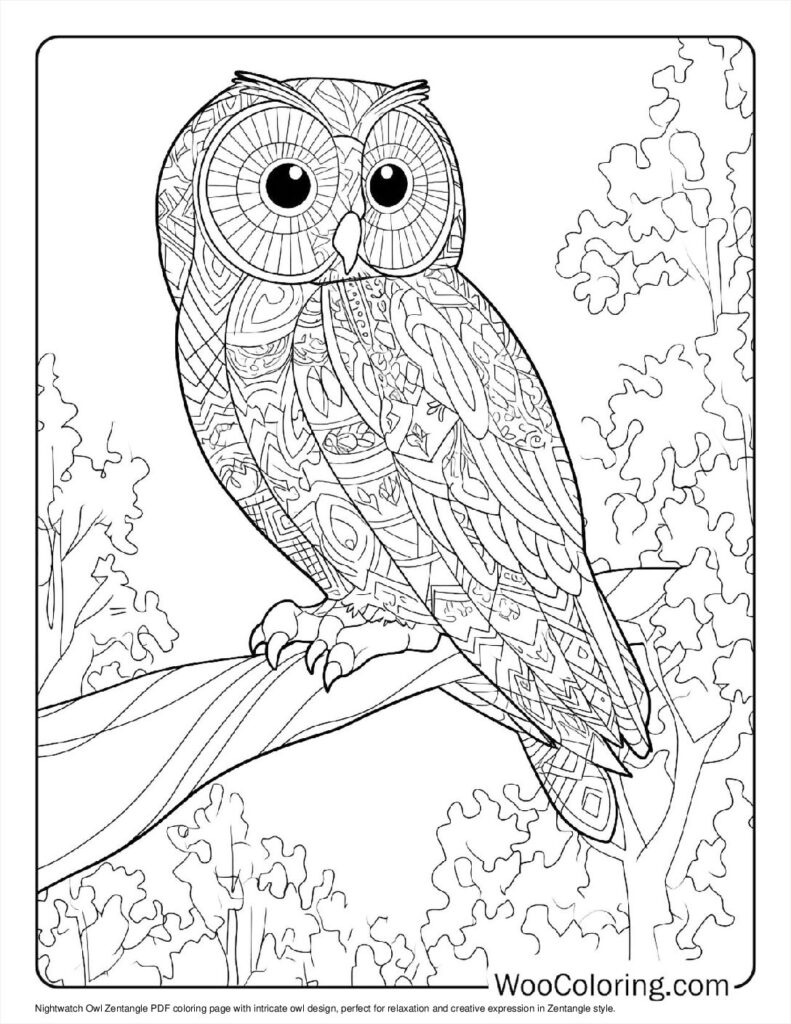 100  Zentangle coloring pages  Free PDF To Print  - 30