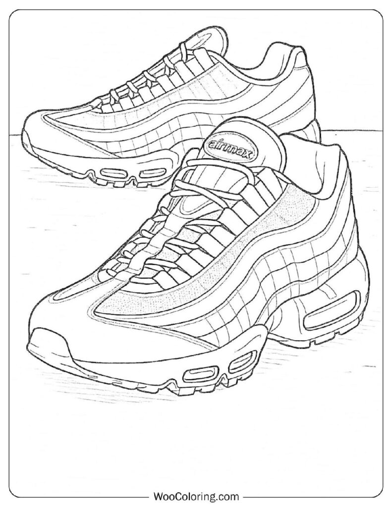 36 Shoe Coloring Pages  Free PDF To Print  - 54