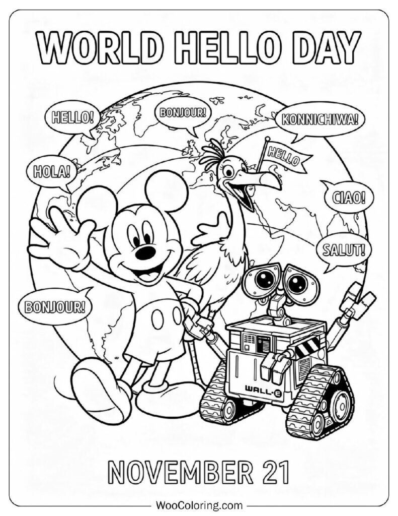 November 21 – World Hello Day