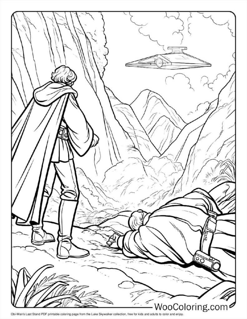 100  Luke Skywalker coloring pages  Free PDF To Print  - 65