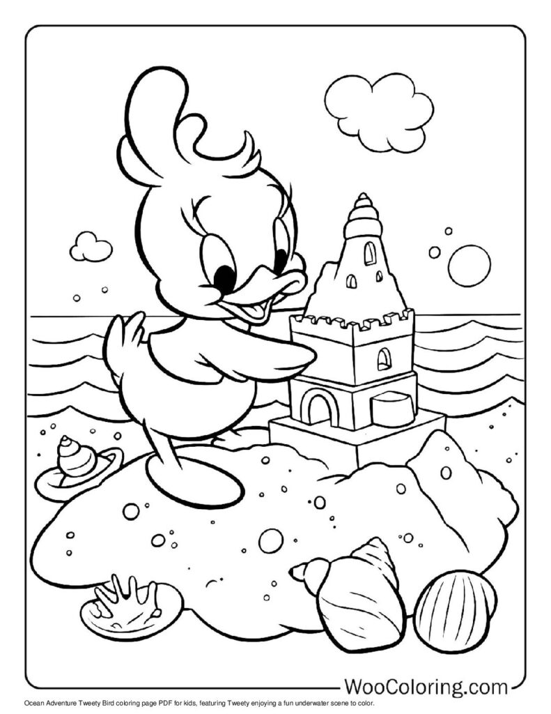 100  Tweety Bird coloring pages  Free PDF To Print  - 37