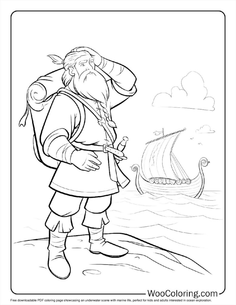 100 Viking coloring pages Free PDF To Print - 48