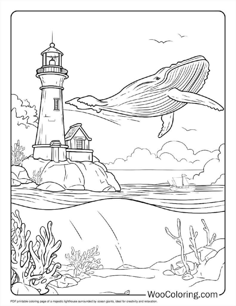 100 Lighthouse coloring pages Free PDF To Print - 57