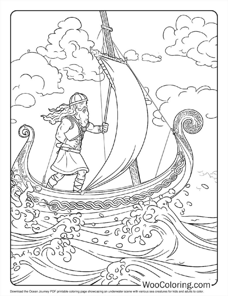 100 Viking coloring pages Free PDF To Print - 16