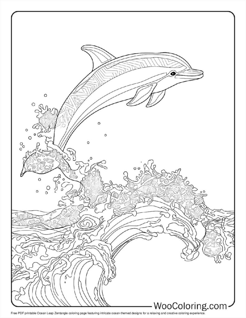 100  Zentangle coloring pages  Free PDF To Print  - 20