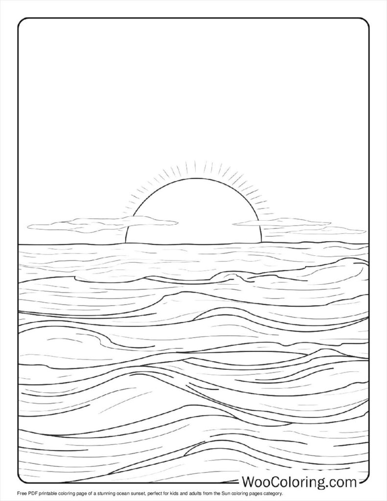 100  Sun coloring pages  Free PDF To Print  - 42