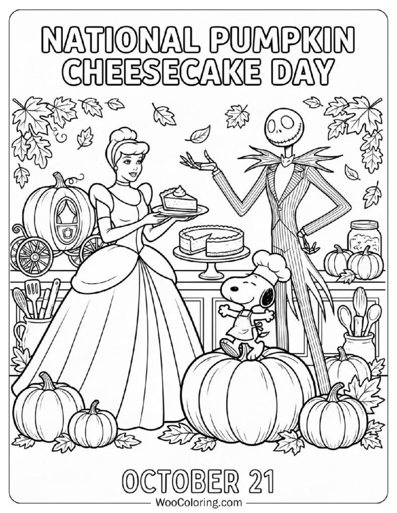 October 21 – National Pumpkin Cheesecake Day