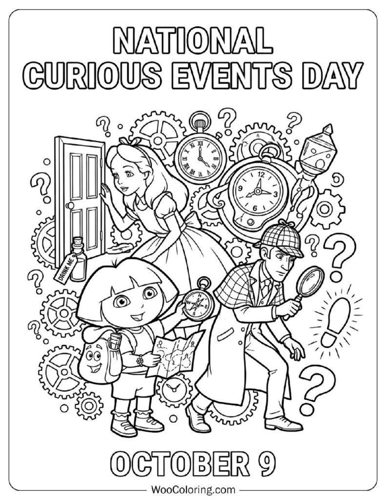 October 9 – National Curious Events Day