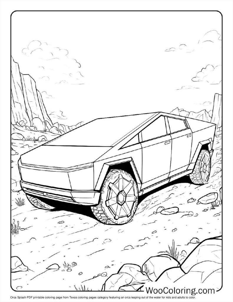 Off-road Cybertruck