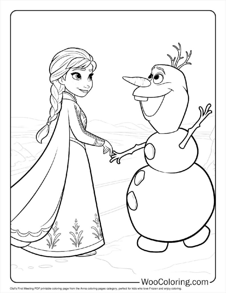 Olaf's First Meeting
