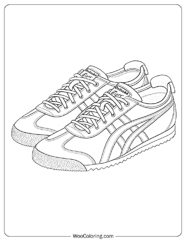 36 Shoe Coloring Pages  Free PDF To Print  - 93