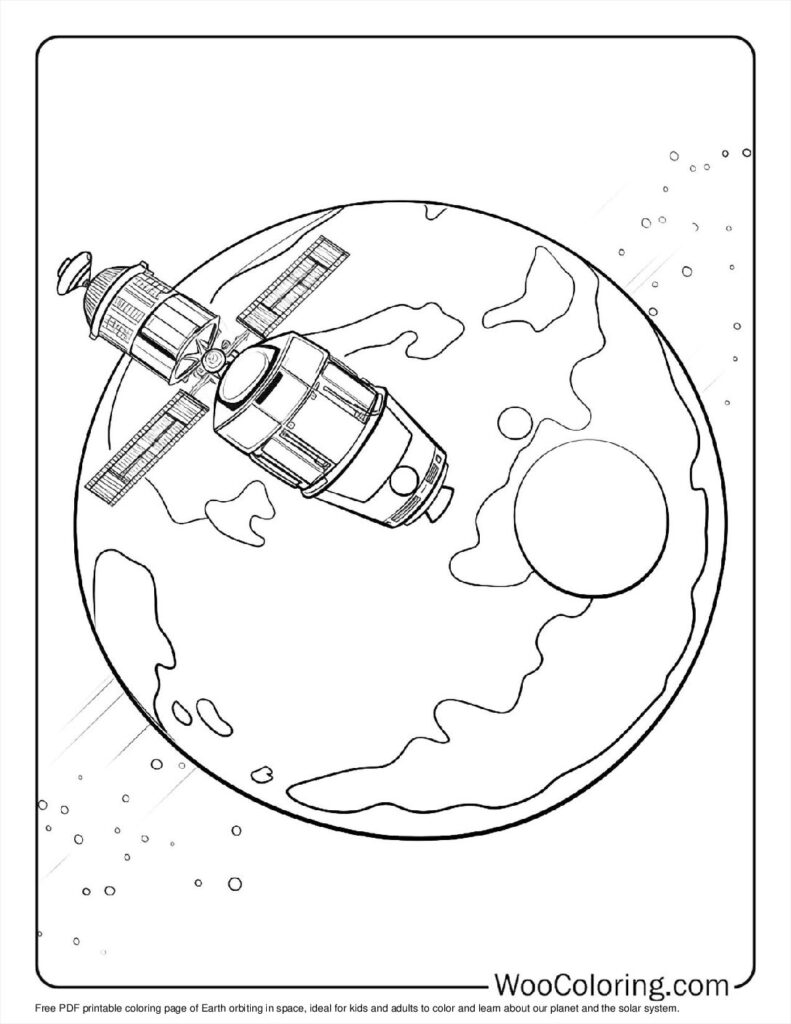 100  Earth coloring pages  Free PDF To Print  - 86